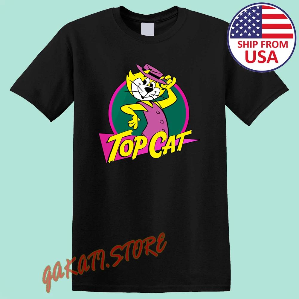 Top Cat Men s Black Size S-5XL XL
