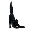 Cat Toilet Paper Holder Desktop Fun Roll Paper Holder Black Leopard Cat Toilet Roll