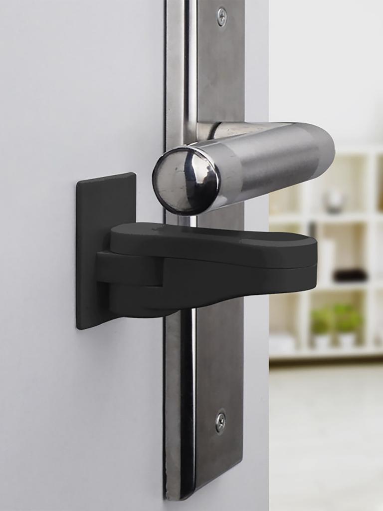 1 Stück - Multifunktions-Türgriffschloss Kindersicherheitsverschluss für Schrank Schublade Türstopper