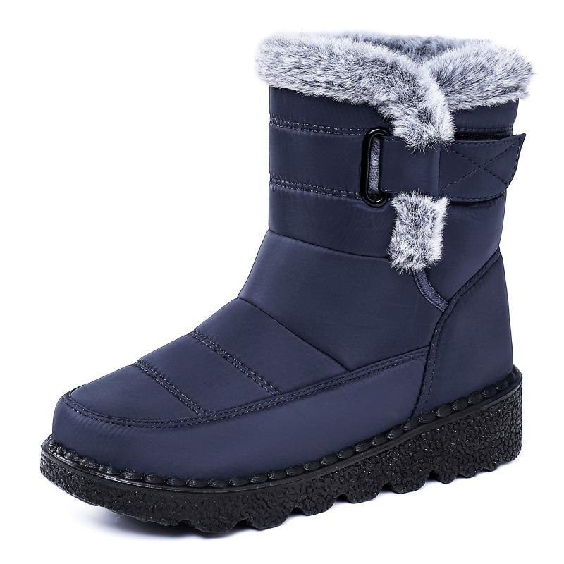 Cotton Shoes Women's Winter New Large Size Women's Snow Boots Piled Thickened Boots High Top Casual Women's Boots