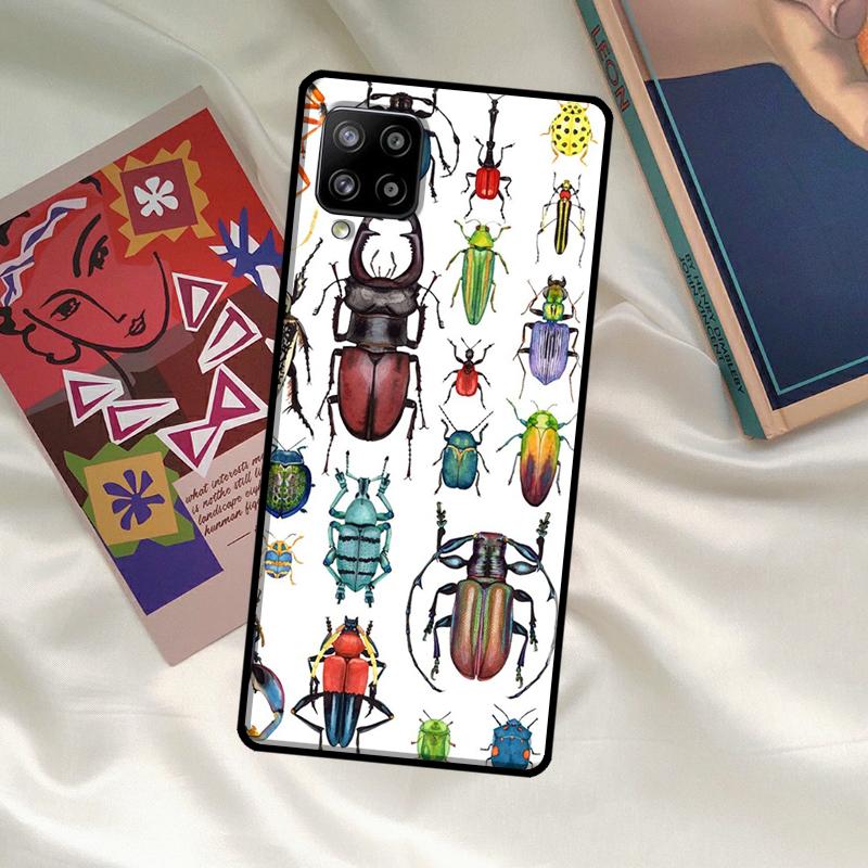 Beetles Insects Case For Samsung Galaxy A33 A13 A36 A56 A23 A52 A32 A12 A54 A34 A14 A16 A26 A53 A15 A35 A55
