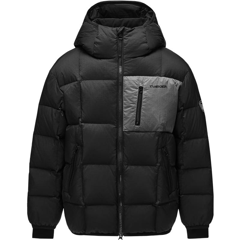 Tanboer Unisex Kids' Short Hooded Puffer Down Jacket 5360279A