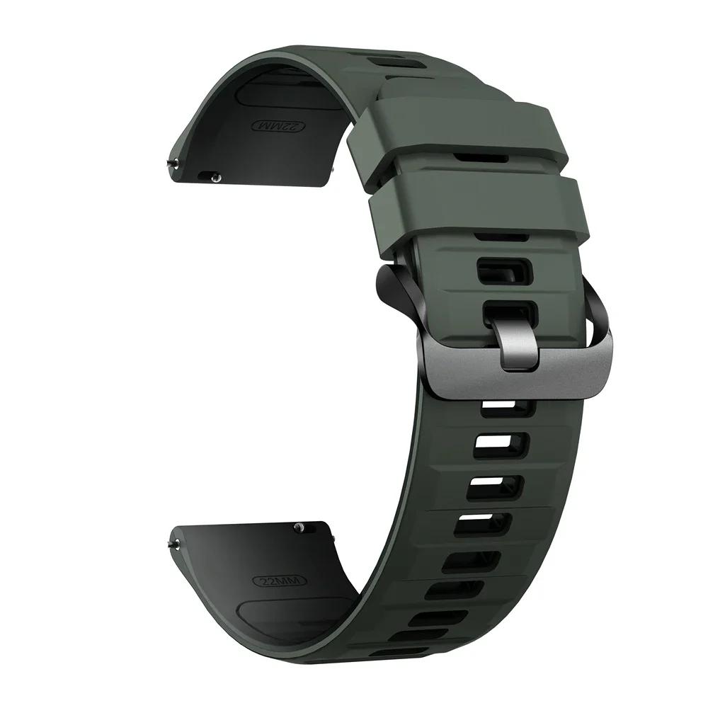 Silicone Strap For Samsung Galaxy Watch3 45mm 46mm/Gear S3 Classic Watchband 22mm For HUAWEI WATCH GT6/For Garmin Venu4 Bracelet