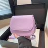 Bag winter high-end niche crossbody bag new trendy women's commuter shoulder saddle bag