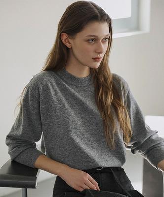 DEHEVE Basic Round Wool Knit [15Color]