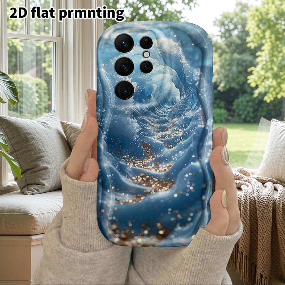 Phone Case: 2D Flat Samsung Galaxy A34 A35 M05 M06 S20 S22 S21 FE Plus 5G Protective Case, Couple Style, Crystal Rose, Christmas and Halloween Gift
