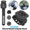 1/2/3Set Bike Computer Holder Shockproof Bicycle Handlebar Computer Mount Multi-Function Bike Computer Stand for MTB Road Bike