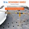 Apretable para Cadena, 3/8"-1/2" Apretables de Carga de Alta Resistencia, con Ganchos G80 Límite de Carga Segura de 12000 lbs, Mango Antideslizante de Ahorro de Mano de Obra, Amarre para Transporte