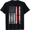 Mens Pipeliner American Flag Welder Pipeline Gift Unisex T-Shirt