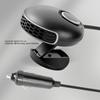 12V Car Heater Fan Plug In Cigarette Lighter 150W Portable Fast Heating Windscreen Defrost Defogger with Foldable Stand for Car