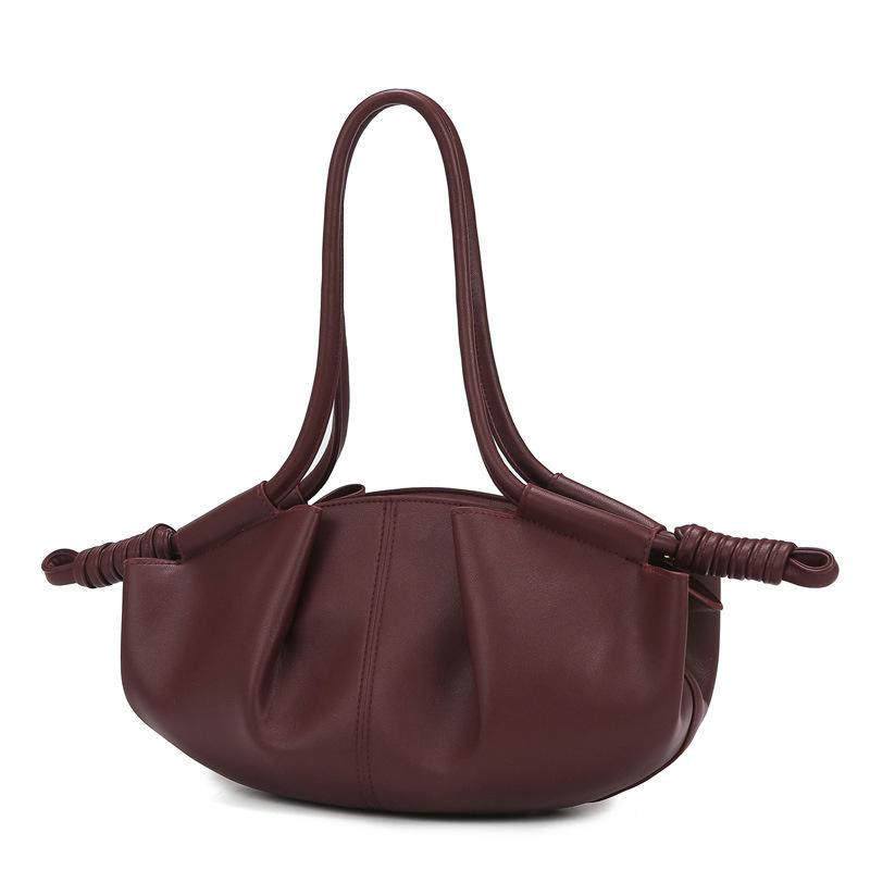 Brand Luxury Cloud Dumpling Bag Zipper Design Women's Bag Adjustable Shoulder Strap Crossbody Handbag Textured Underarm Bag