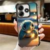Cartoon Ocean Sea Turtle Plating Phone Case For Xiaomi Redmi Note 14 15 Pro Plus 13 12 11 11S 11T 10 9S 9 5G Anti-Fall Airabag C