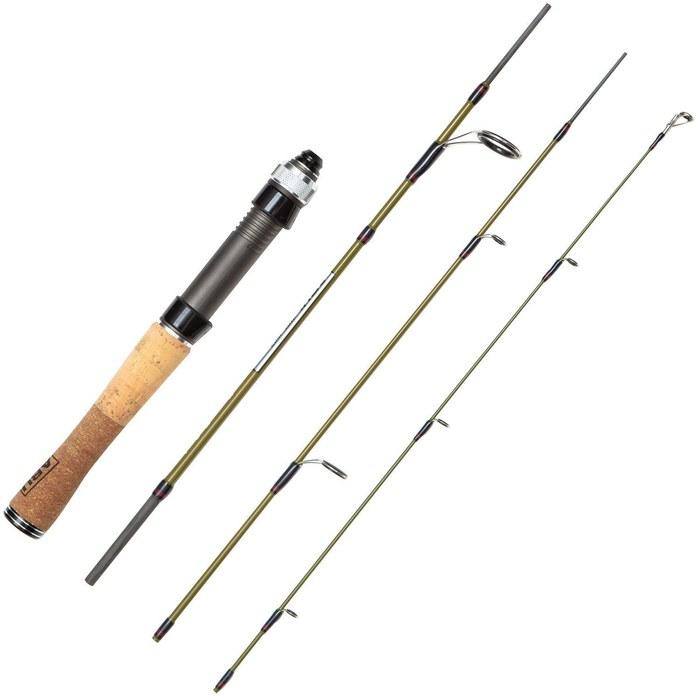 AbuGarcia ZoomSafari ZMSS-404UL Pack Rod Spinning for Sea Perch, Ajing, Area Trout yellow 4ft-UL