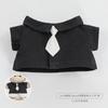 20cm Doll Clothes 17cm Labubu Clothes Shirt Tie and Trousers Set Mini Plush Doll'S Outfit Clothing Dolls Accessories