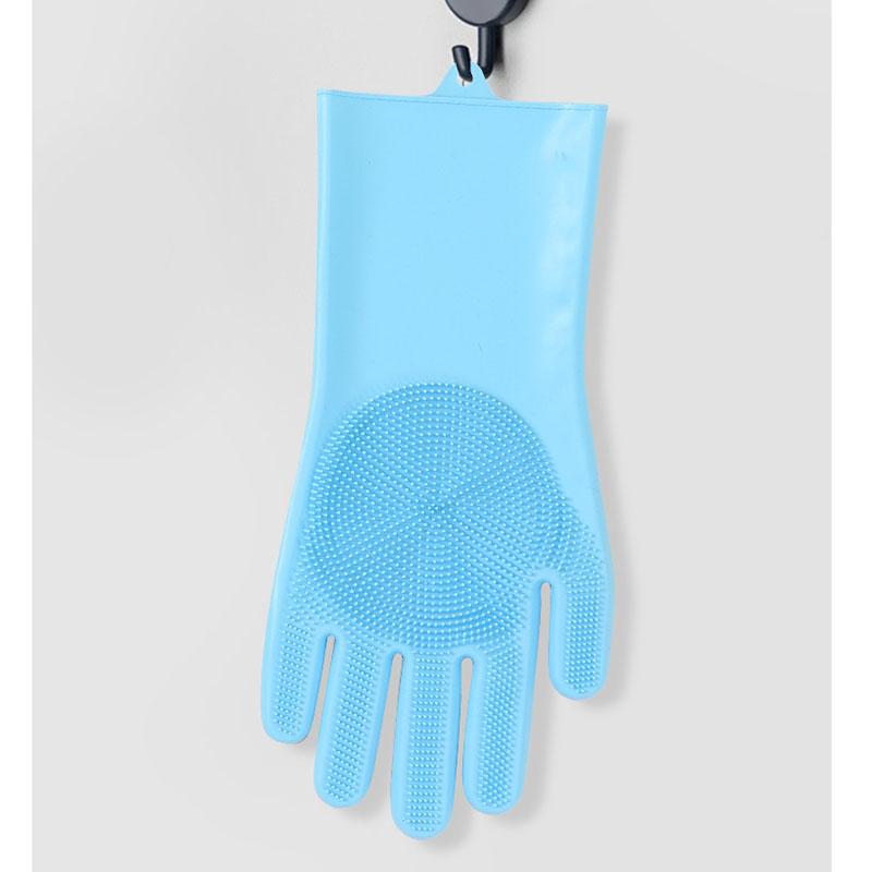 Pet Grooming Cleaning Gloves Cat Dog Prevent Scratching Biting Bathing Gloves Silicone Pet Hair Cleaning Gloves Pet Products