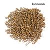 500 Pcs Hair Extensions Rings 5.0X3.0X3.0mm Micro Silicone Lined Link Hair Beads for Hair Extensions