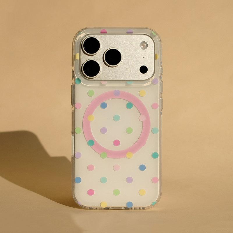 Classic Polka Dot for Apple 11PROMAX Mobile Phone Case iPhone11Plus Soft Edge Hard Back 11/11 Advanced