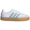 Adidas Sambae White Wonder Blue Women Sneakers Cloud-White Off-White JP5609