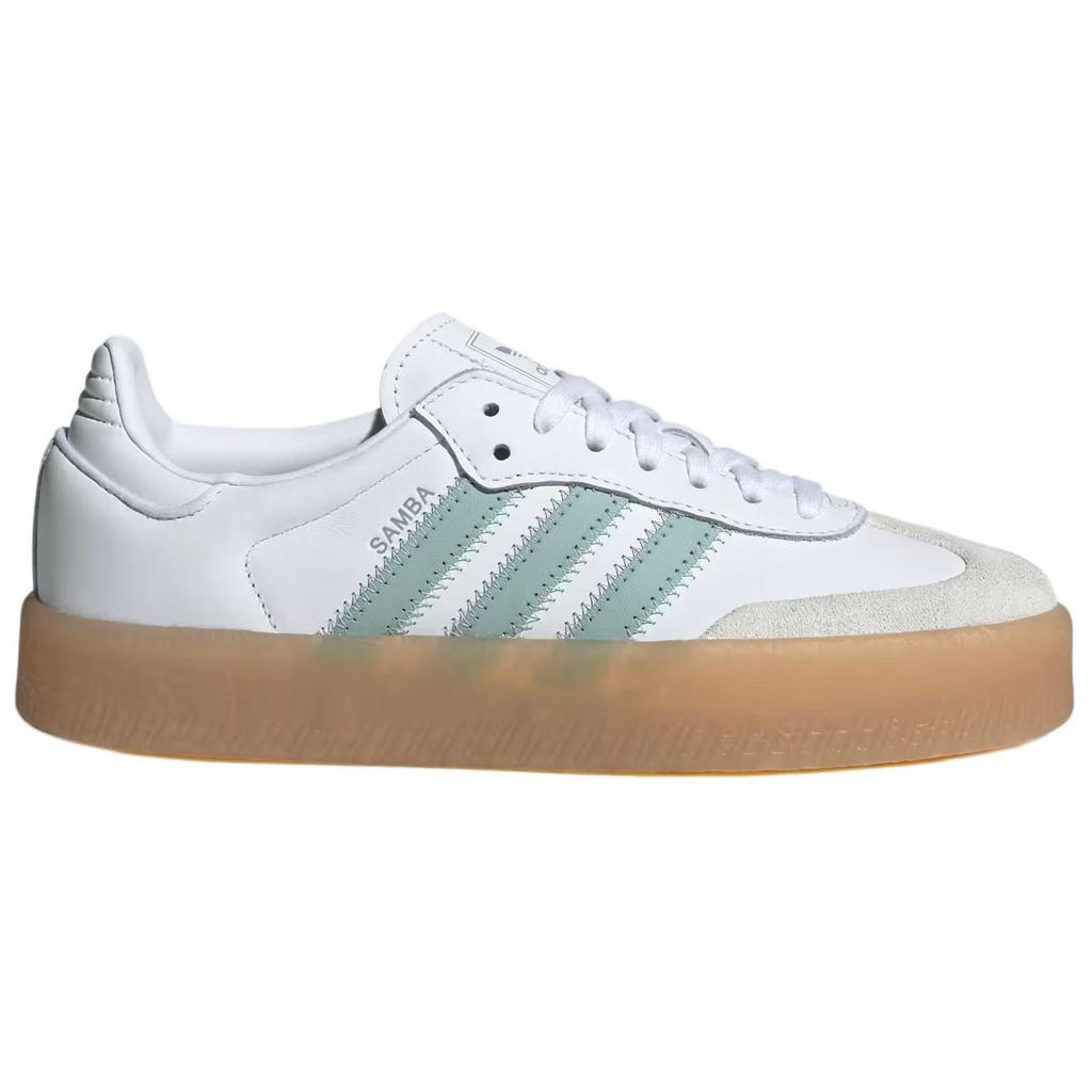 Adidas Sambae White Wonder Blue Women Sneakers Cloud-White Off-White JP5609