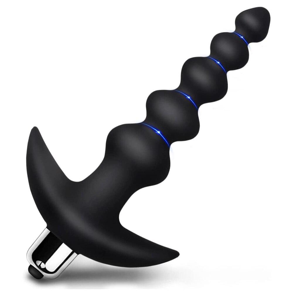 Anal Vibratorer Massasjer Butt Plug Gay Sex Produkter Stimulator Voksen Sexleketøy for menn og kvinner
