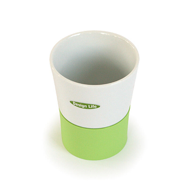 Design Life Ceramic Silicone Mug (Toothbrush Cup)