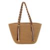 25 Years of Summer New Tote Bag Large Capacity Fashion Versatile Woven Bag Vacation Style Lazy Simple Shoulder Bag Women