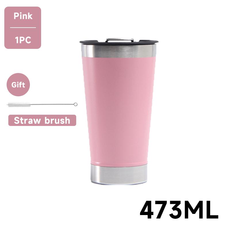 Coffee Mug Car Thermos Mug 380ML Travel Thermo Cup for Tea Water Coffee Double Stainless Steel