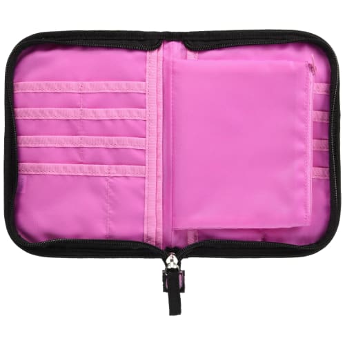 Hanna Hula Maternity Notebook Case Multi Case M Size Retro Flower Pink