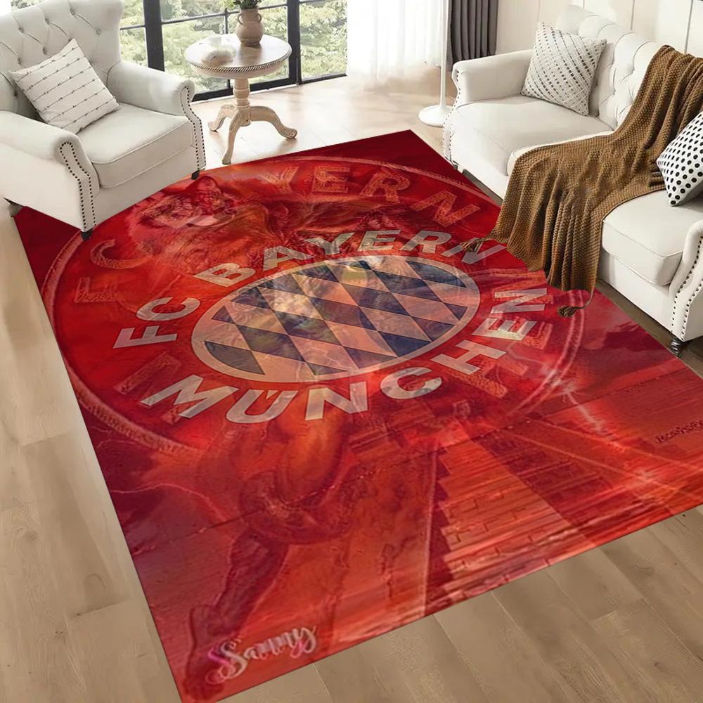 Bayern Munich Carpet Suitable for Balcony Decorate room Outdoor Study room Anti-slip Rug Anime Office Decor Birthday/Christmas Gift