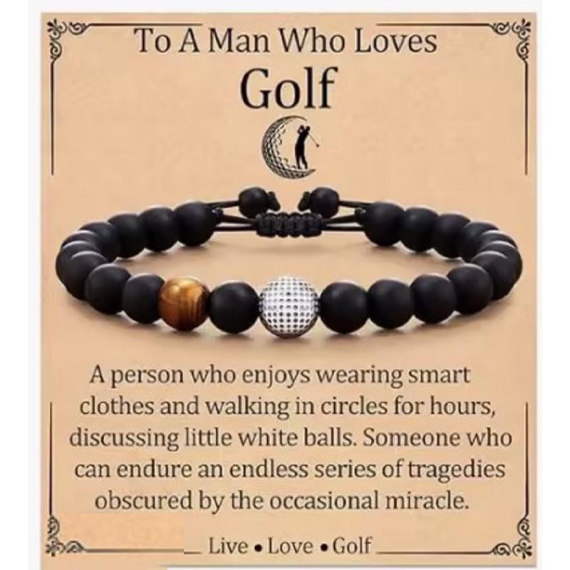 8mm Pink Zebra Stone Bead Bracelet with Gift Card: Perfect Holiday Friendship & Love Gift for Men & Women