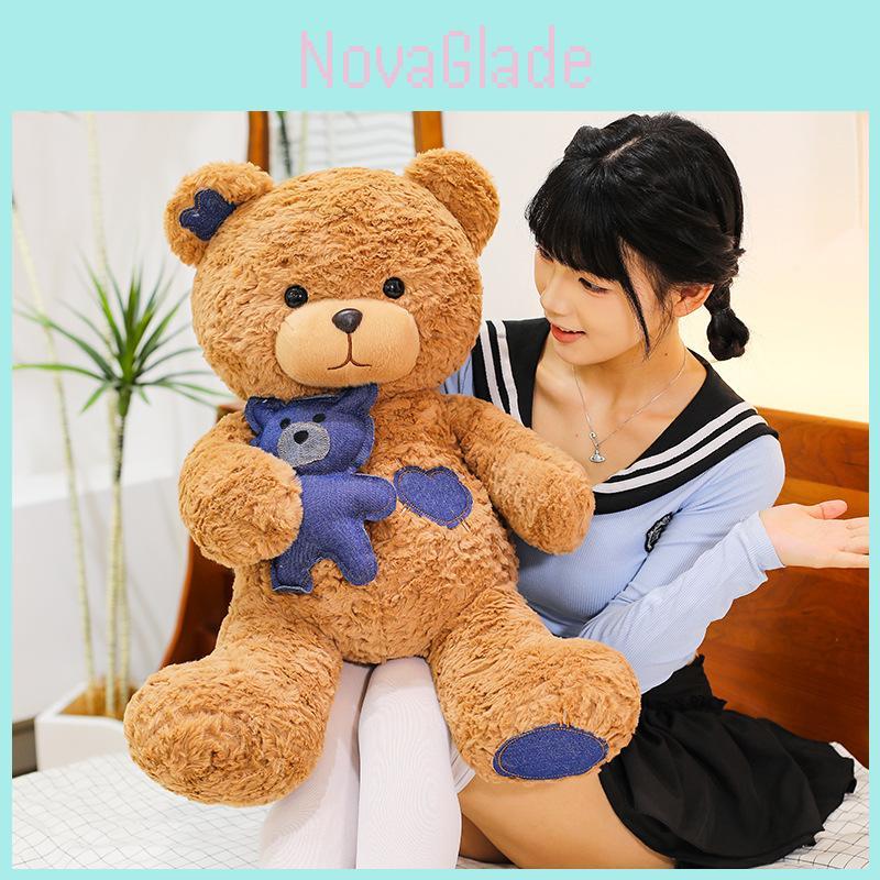 Teddy Bear Plush Toy For Kids Soft Polyester Filling Cartoon Gift For Children