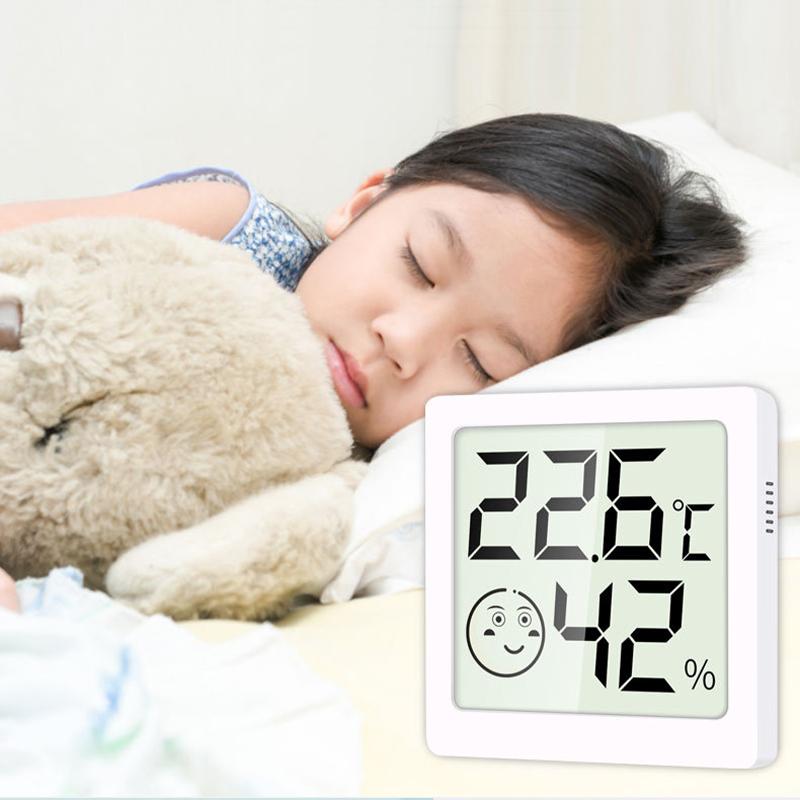 LX8101 Hygrothermograph High Precision Indoor Household Electronic Thermometer Digital Display Measure Temperature Humidity New