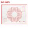 Silicone Baking Pastry Mat Non Slip Nonstick Rolling Kneading Pad With Measurements Kitchen Pizza Dough Cooking Maker Bakeware