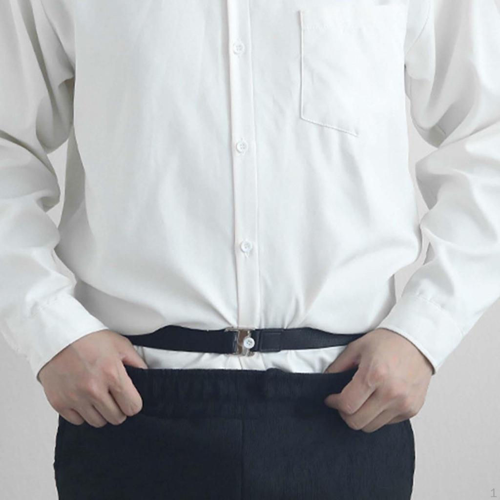 Secure Shirt Tucking Belt for Men and Women