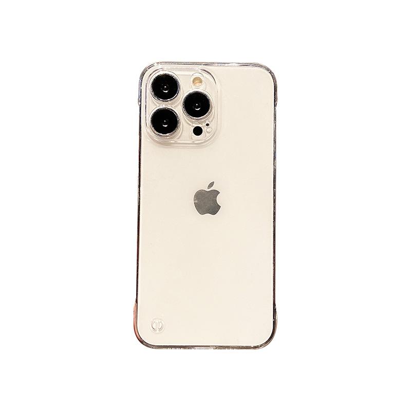 IPhone13 Semi-transparent Case Suitable for Apple 13promax Phone Case 12 Simple 11 Fashionable Protective Case