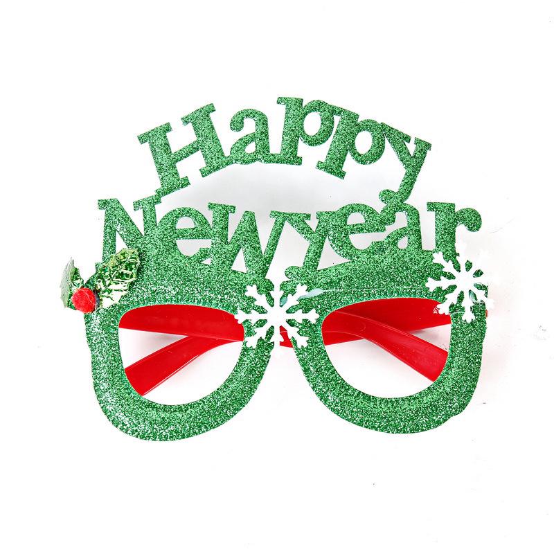 Kreative Weihnachtsbrillen - Weihnachtsmann, Schneemann, Geweih für Erwachsene & Kinder
