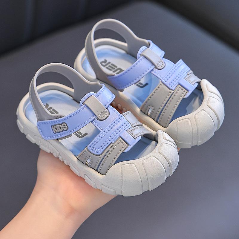 Children's Sandals Summer New Fashion Big Kids Beach Shoes Girls Korean Style Soft Sole Children's Shoes Trendy