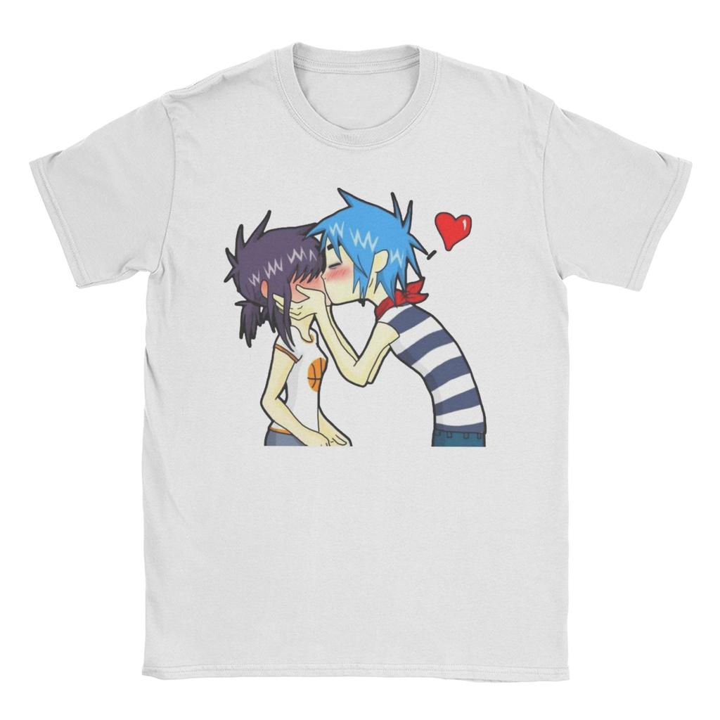 Gorillazed Virtual Band T Shirts Unisex Womens Cotton Novelty TShirt Music Streetwear Tee Shirt Short Sleeve Clothes Summer
