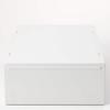MUJI Recycled Polypropylene Small Item Storage 2 White 26cm W x 37cm D x 12cm 84799624 Case, Medium, Drawers, Gray, Approx. H,