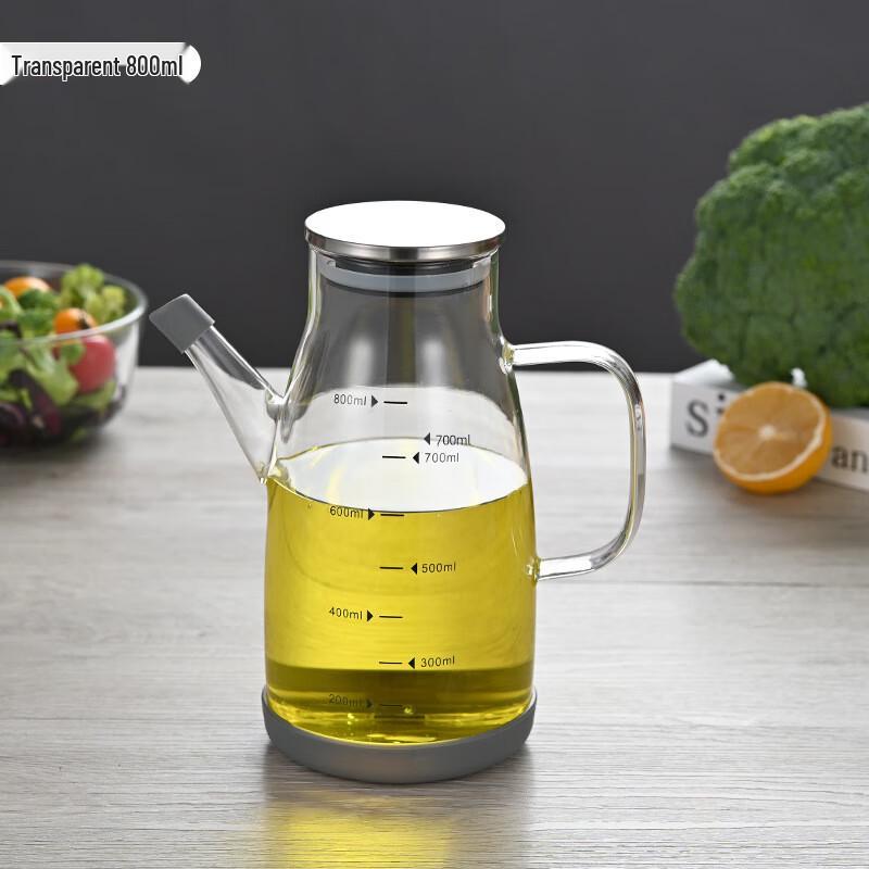 WZ Non-Drip Kitchen Glass Oil Dispenser 800ml