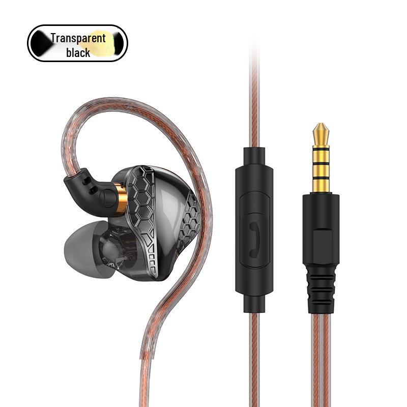 

Спортивные внутриканальные проводные наушники с амбушюрами, мощными басами и шумоподавлением