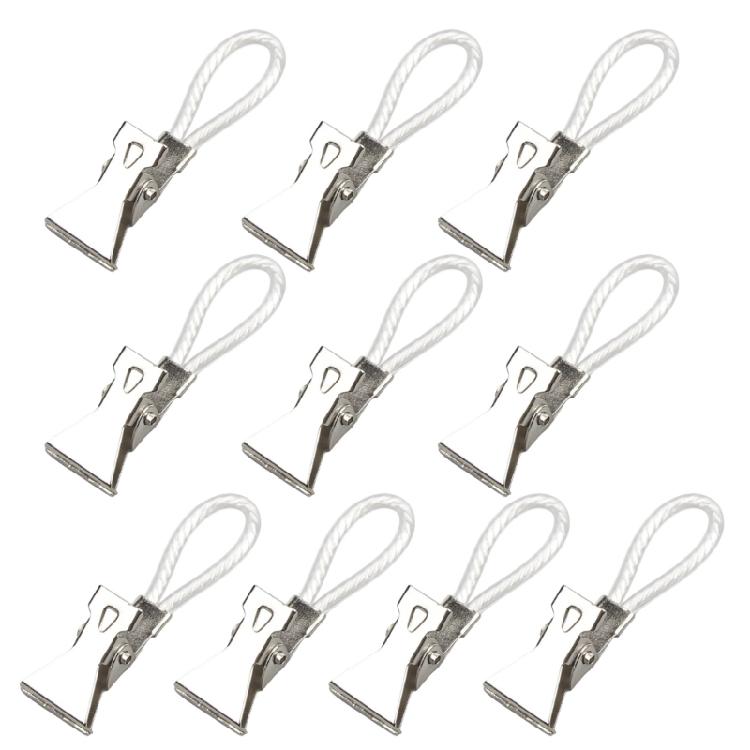 Set of 10 Hanging Towel Clip Portable for Organizing Towels In Small Space Saving Designs Home Organization Solution