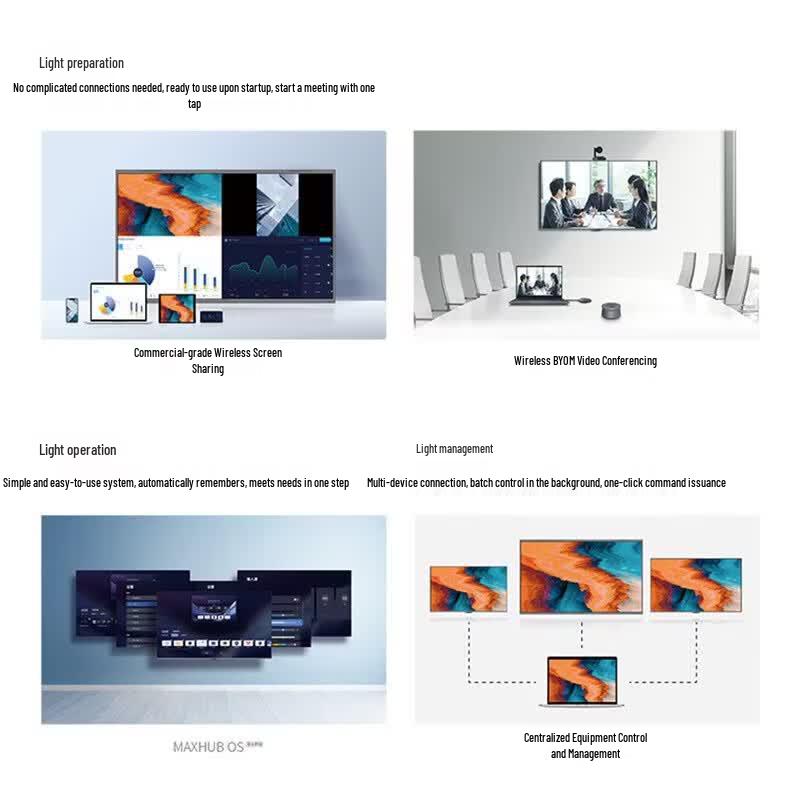MAXHUB 4K Smart Meeting Display (CN Version)