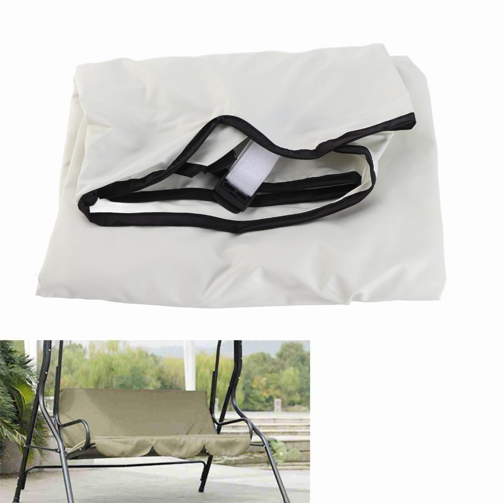 150*50*10CM Swing Cushion Cover 3 Seater Swing Seat Cover  Outdoor Swing Chair and Hammock Seat бежевый