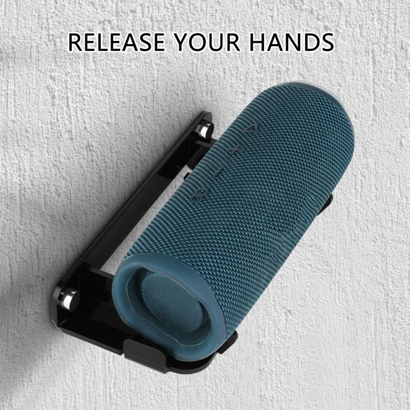 Acrylic Speakers Wall Mount Stand Holder for Flip 4/5/6 Speakers, Stable Display with AntiVibration Silicone Pads