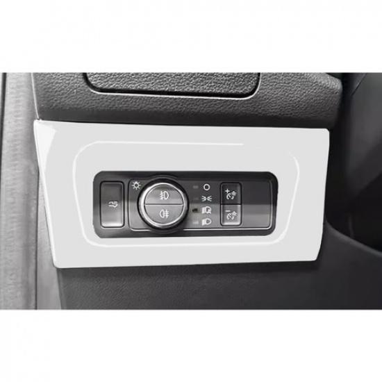 Headlight Switch Control Frame Cover 1PCS For Ford Ranger -2024 Bright White