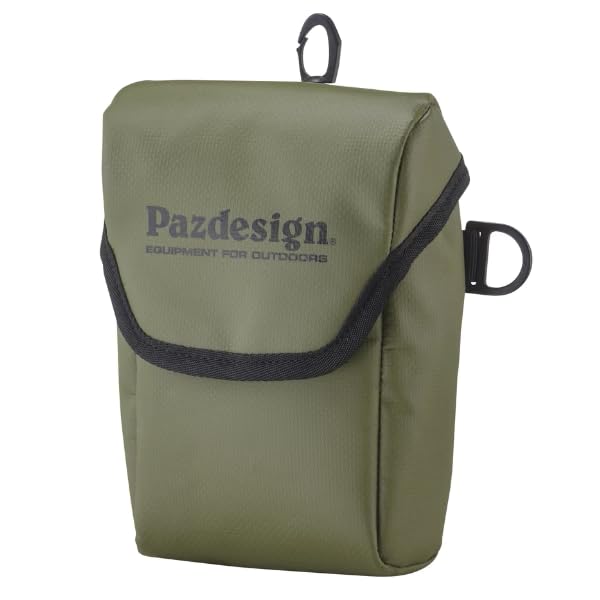 Pazdesign Tarpaulin Shell Large Size Pouch, (L), Olive, PAC-421