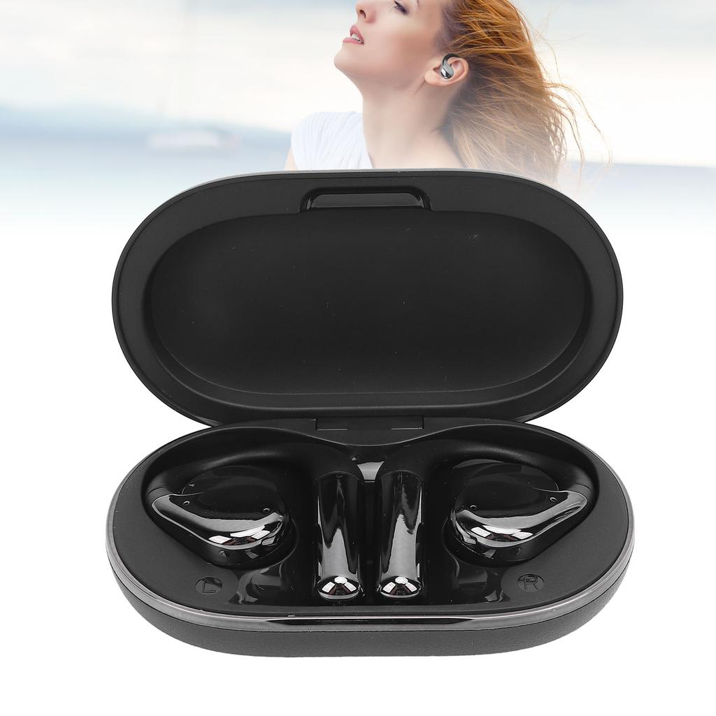 Wireless rphone Open Wrable Stereo Noise Cancelling r Hook Hdphone Color Screen Charging Case for Sports