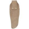 Kozuchi Tanume Leather Pruning Shears Case, Curved Base, Embossed, ST-22