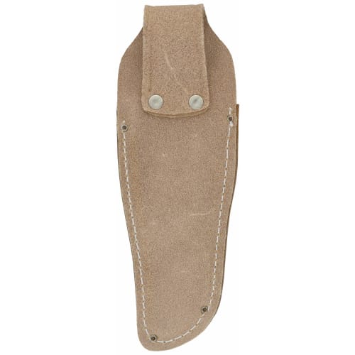 Kozuchi Tanume Leather Pruning Shears Case, Curved Base, Embossed, ST-22